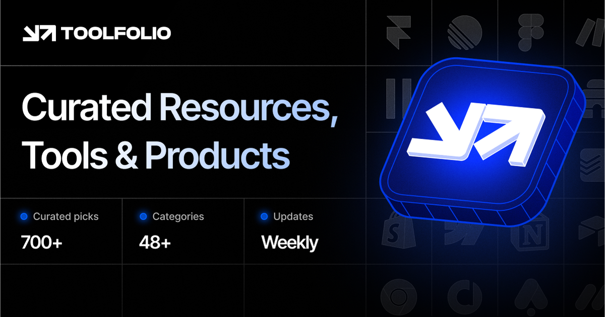 Toolfolio - All the Tools You Need in One Place Open Graph Image